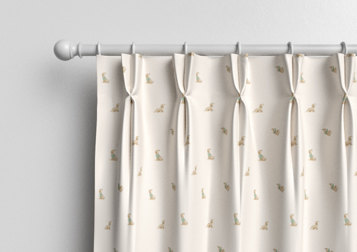 Dasching About, Puppy Biscuit - Made to Measure Curtains - Image 10